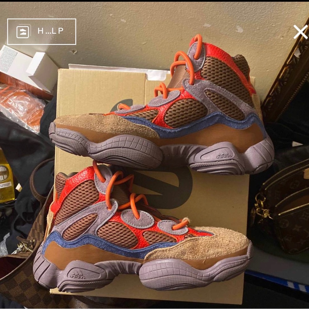 Yeezy 500 High SUMAC 7.5 men preowned